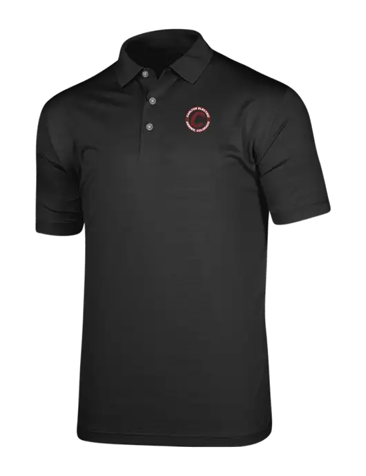 Callaway Vibrant Black Ventilated Polo w/Carlton Electric Logo