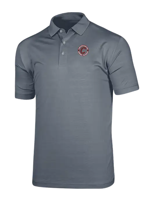 Callaway Vibrant Light Grey Ventilated Polo w/Carlton Electric Logo