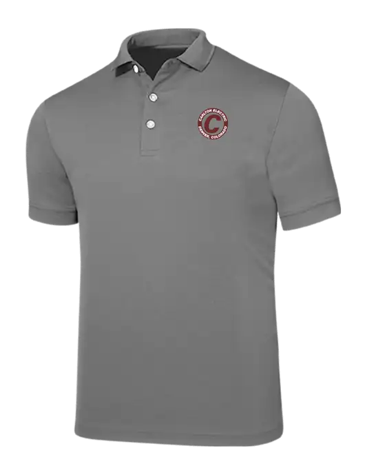 Callaway Ottoman Medium Grey Polo w/Carlton Electric Logo
