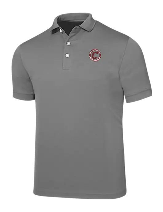 Callaway Ottoman Medium Grey Polo w/Carlton Electric Logo
