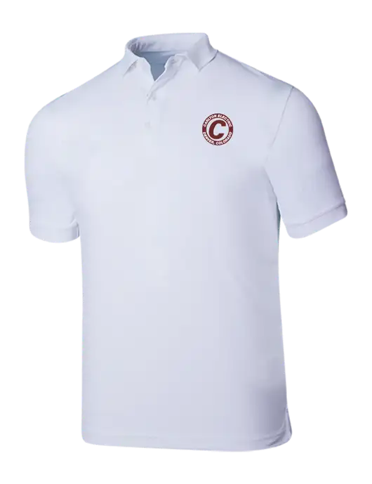 Callaway Ottoman Bright White Polo w/Carlton Electric Logo