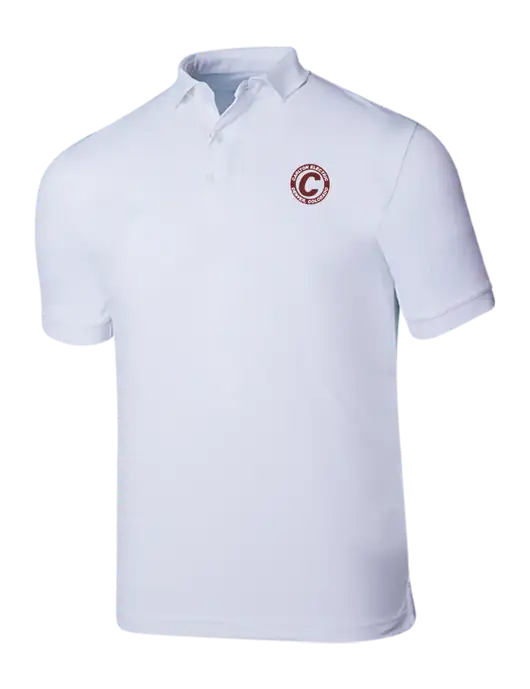 Callaway Ottoman Bright White Polo w/Carlton Electric Logo