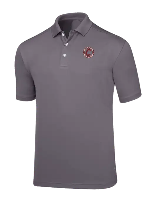Callaway Core Medium Grey Performance Polo w/Carlton Electric Logo
