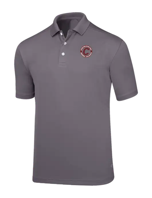 Callaway Core Medium Grey Performance Polo w/Carlton Electric Logo