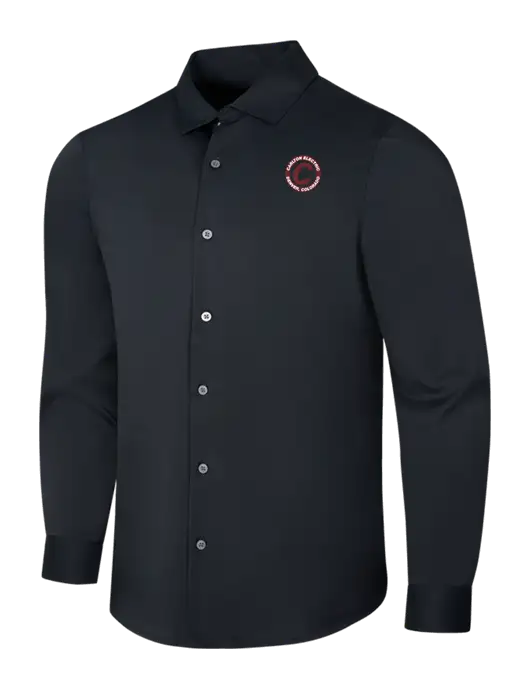 Black City Stretch Shirt w/Carlton Electric Logo