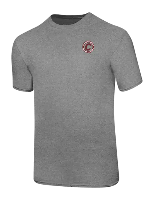 Ring Spun Light Heather Grey 4.5 oz T-Shirt w/Carlton Electric Logo