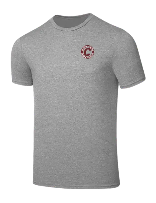 Seriously Soft Light Heather Grey T-Shirt w/Carlton Electric Logo