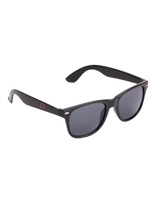 Daytona Black Sunglasses w/Carlton Electric Logo