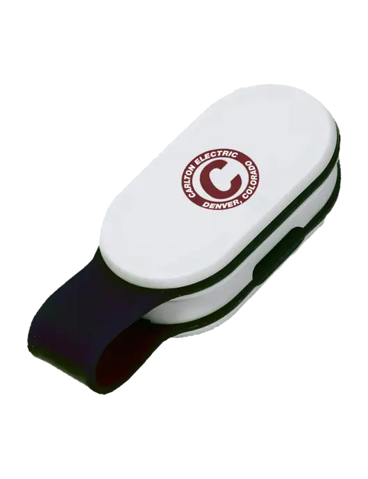 Magna Clip Black Personal Safety Light w/Carlton Electric Logo