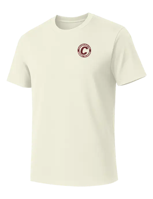 Allmade White Sand Organic Cotton Tee w/Carlton Electric Logo