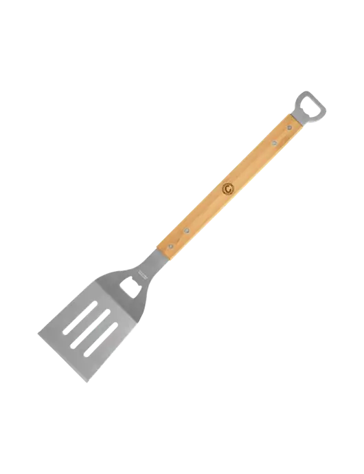 Bamboo BBQ Spatula w/Carlton Electric Logo