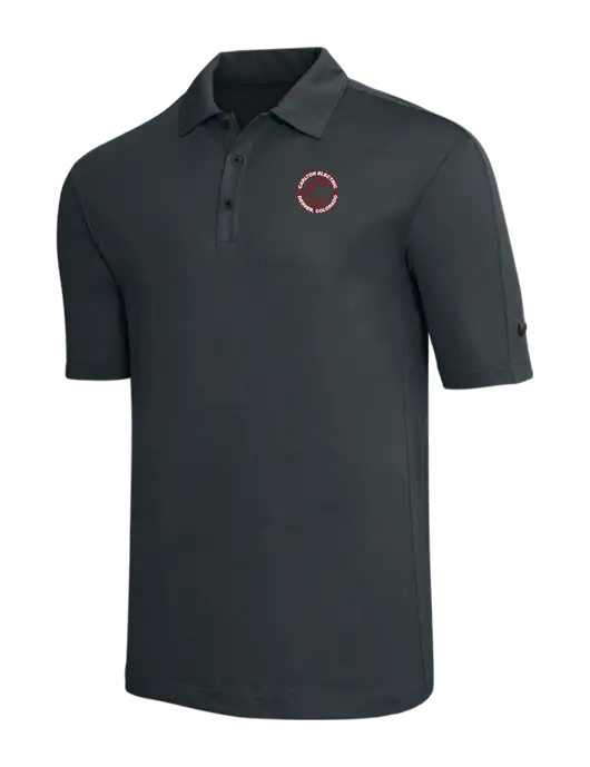 Nike Dark Grey Tech Sport Dri-FIT Polo w/Carlton Electric Logo