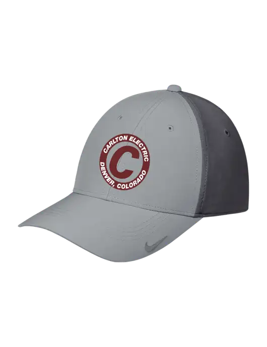 Nike Light Grey/Dark Grey Dri-FIT Legacy Cap w/Carlton Electric Logo