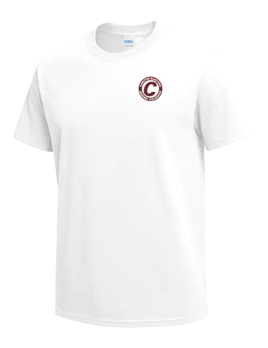 White Heavyweight 6.1 oz T-Shirt w/Carlton Electric Logo