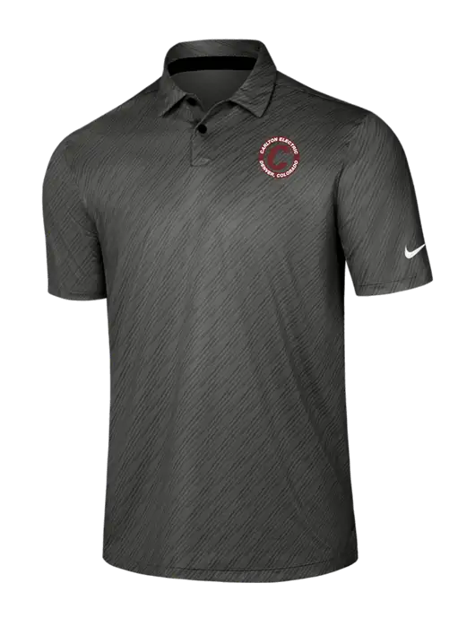 Nike Dark Grey Vapor Dash Polo w/Carlton Electric Logo