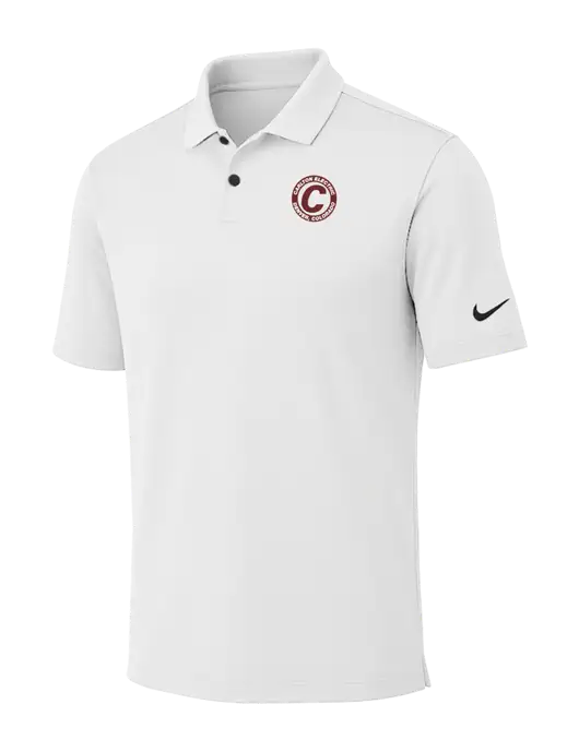 Nike White Dri-FIT Vapor Polo w/Carlton Electric Logo