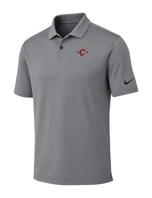 Nike Medium Grey Dri-FIT Vapor Polo w/Carlton Electric Logo