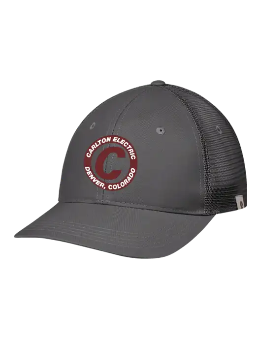Carhartt Dark Grey Trucker Rugged Pro Series Cap w/Carlton Electric Logo