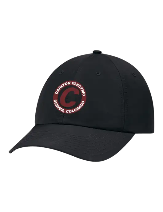 Richardson Relaxed Performance Lite Black Cap w/Carlton Electric Logo