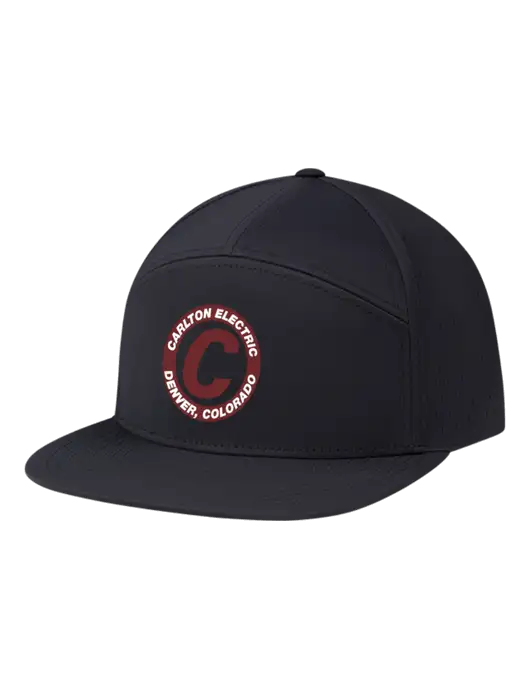 Richardson Black Cannon Cap w/Carlton Electric Logo