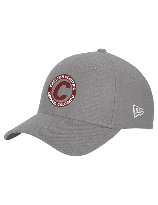 New Era Diamond Era Medium Grey Stretch Cap w/Carlton Electric Logo
