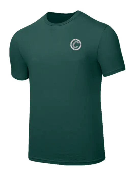 Seriously Soft Dark Green T-Shirt w/Carlton Electric Logo