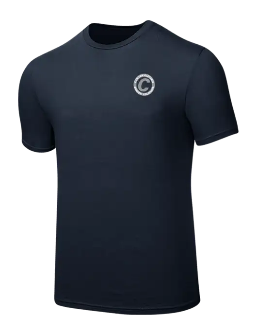 Seriously Soft Navy T-Shirt w/Carlton Electric Logo