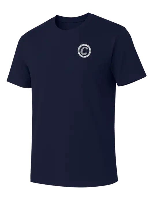 Allmade Dark Navy Organic Cotton Tee w/Carlton Electric Logo