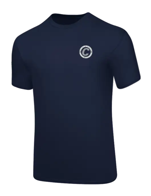 Core Blend Navy T-Shirt w/Carlton Electric Logo