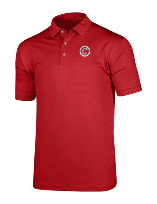 Callaway Vibrant Red Ventilated Polo w/Carlton Electric Logo
