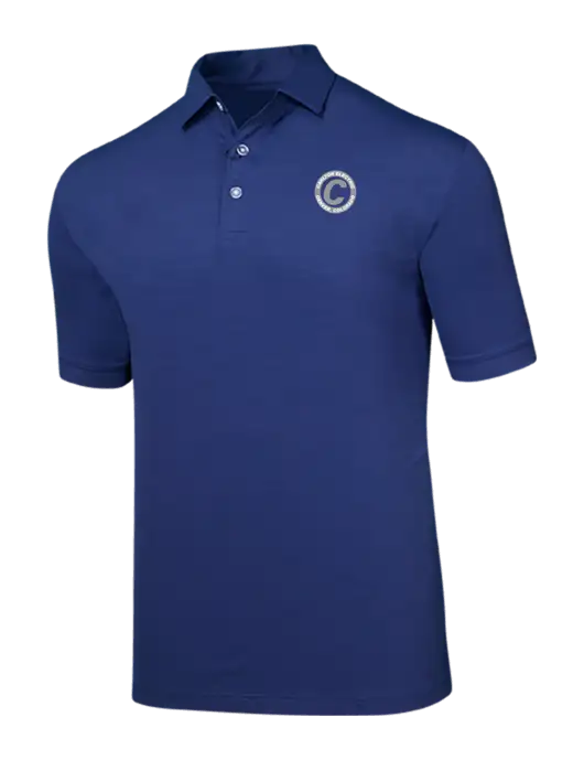 Callaway Navy Fashion Tonal Polo w/Carlton Electric Logo