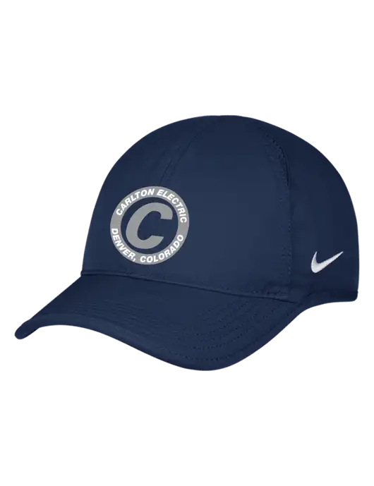 Nike Navy Featherlight Cap w/Carlton Electric Logo