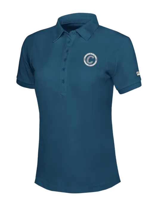 OGIO Womens Light Navy Jewel Polo w/Carlton Electric Logo