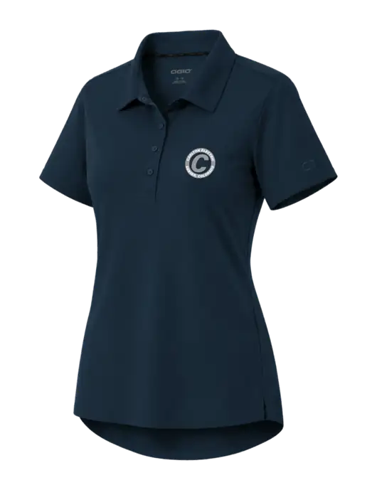 OGIO Womens Envision Dark Navy Polo w/Carlton Electric Logo